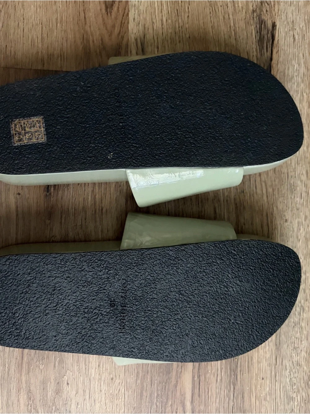 NWOB TORY BURCH PATOS PLATFORM SLIDE SANDALS Sz 10